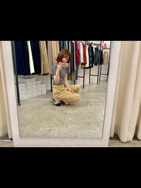 「AMERICAN HOLIC」｜rina matsumotoさん（レディース・163cm）の春コーディネート