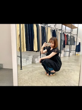 「AMERICAN HOLIC」｜rina matsumotoさん（レディース・163cm）の春コーディネート