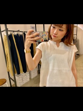 「AMERICAN HOLIC」｜rina matsumotoさん（レディース・163cm）の春コーディネート