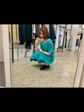 「AMERICAN HOLIC」｜rina matsumotoさん（レディース・163cm）の春コーディネート