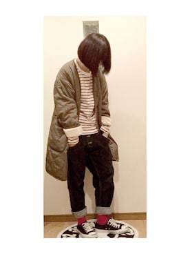 「CONVERSE（コンバース）のCONVERSE コンバース ジャック パーセル / JACK PURCEL（スニーカー）」を使った、こはる。さん（レディース・164cm）の春コーディネート