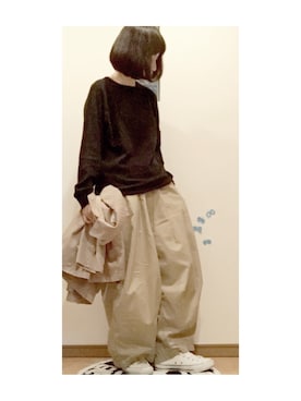 「ARMEN（アーメン）のアイテム（ジャケット/アウター）」を使った、こはる。さん（レディース・164cm）の春コーディネート