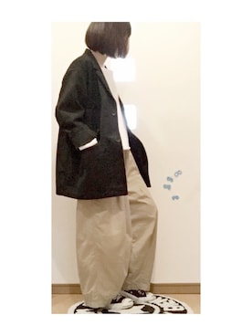 「CONVERSE（コンバース）のCONVERSE コンバース ジャック パーセル / JACK PURCEL（スニーカー）」を使った、こはる。さん（レディース・164cm）の春コーディネート