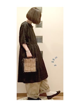 「MARIA RUDMAN（マリア・ルドマン）のアイテム」を使った、こはる。さん（レディース・164cm）の春コーディネート