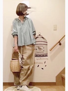 こはる。さん（レディース・164cm）の夏コーディネート