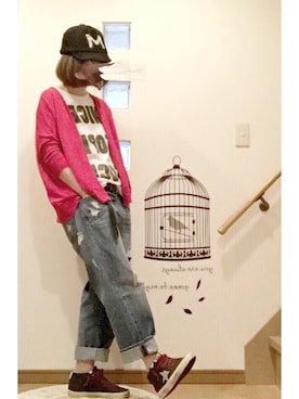 こはる。さん（レディース・164cm）の秋コーディネート