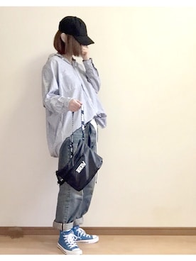 こはる。さん（レディース・163cm）の春コーディネート