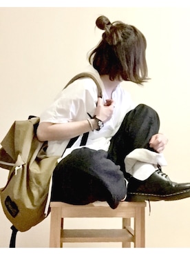 こはる。さん（レディース・163cm）の春コーディネート