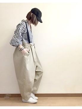 こはる。さん（レディース・163cm）の春コーディネート