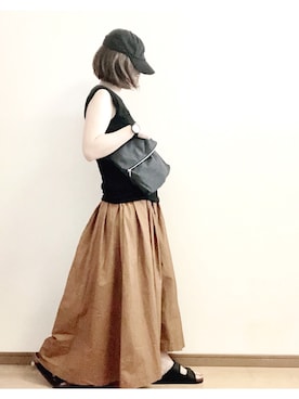 「ARIZONA」｜こはる。さん（レディース・163cm）の夏コーディネート