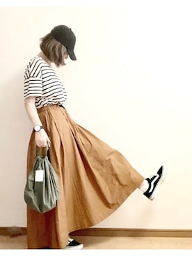 こはる。さん（レディース・163cm）の夏コーディネート