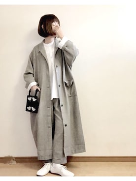 こはる。さん（レディース・163cm）の秋コーディネート