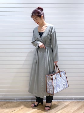 「andemiu」｜「アイテム（オールインワン・サロペット）」を使った、rittaman1105さん（レディース・158cm）の春コーディネート