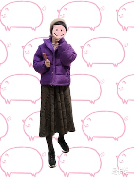 豌豆豌豆さん（レディース・157cm）の冬コーディネート