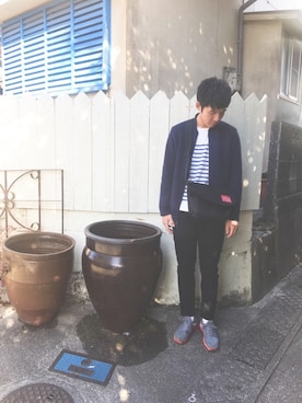 「Manhattan Portage」｜虹さん（メンズ・181cm）の春コーディネート