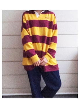 「SPINNS（スピンズ）のアイテム（ポロシャツ）」を使った、◯さん（レディース・159cm）の秋コーディネート