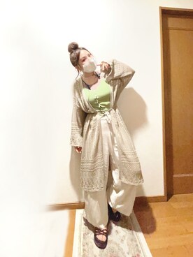 saya🌵〔 相互フォロー 〕さん（レディース・150cm）の夏コーディネート