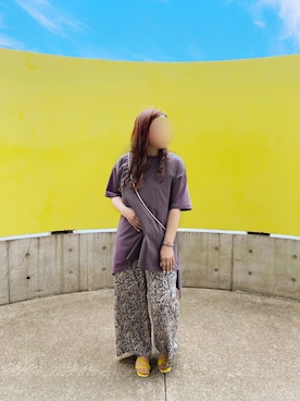 「Cepica（セピカ）のアイテム（パンツ）」を使った、saya🌵〔 相互フォロー 〕さん（レディース・150cm）の夏コーディネート