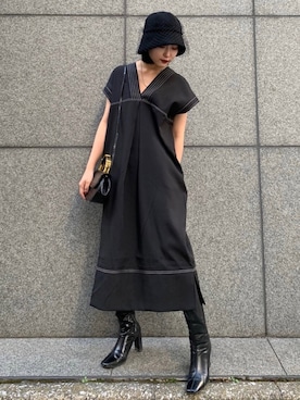 「starblinc（スターブリンク）のアイテム」を使った、まりえってぃ【個性派マニッシュ】さん（レディース・156cm）の冬コーディネート