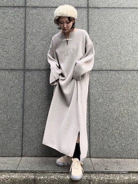 「MIKIO SAKABE（ミキオ サカベ）のアイテム」を使った、まりえってぃ【個性派マニッシュ】さん（レディース・156cm）の春コーディネート
