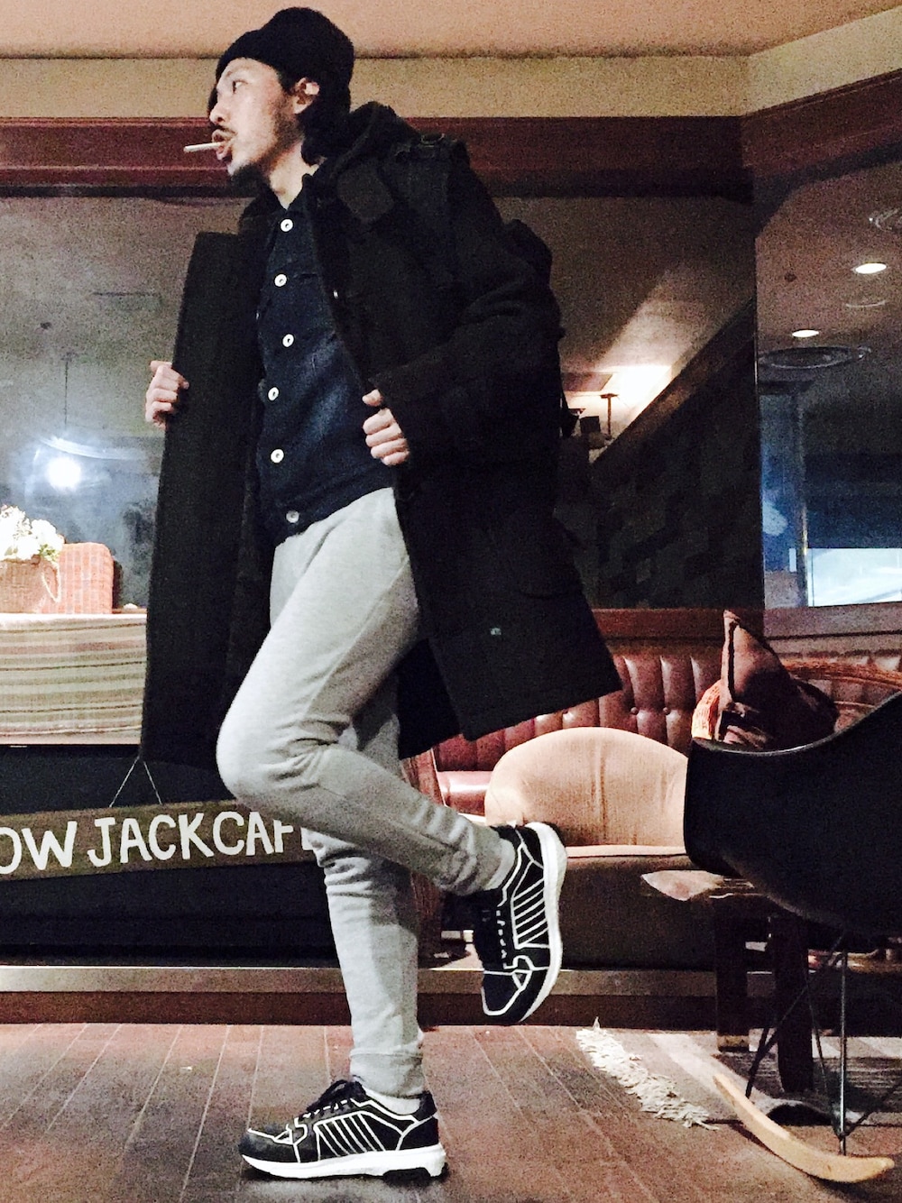 新品＊コーエン＊ダッフルコート＊オリーブ 新品＊コーエン＊ダッフルコート＊オリーブ 新品＊コーエン＊ダッフル