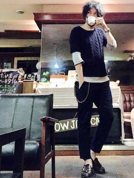 MasaakiOoueさん（メンズ・169cm）の夏コーディネート