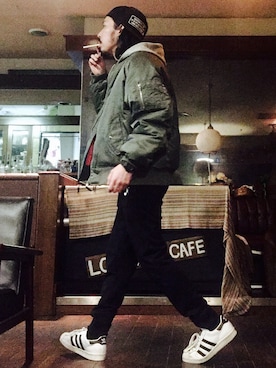 MasaakiOoueさん（メンズ・169cm）の秋コーディネート