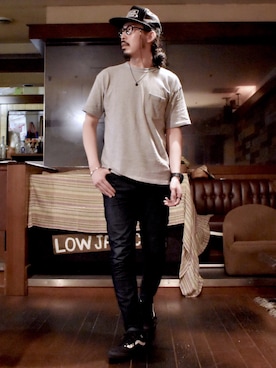 「ジュエリー」｜MasaakiOoueさん（メンズ・169cm）の夏コーディネート