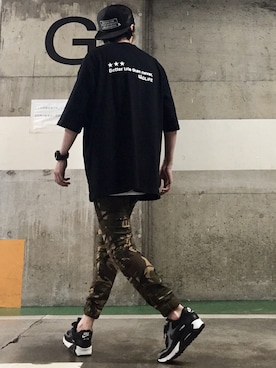 「CASIO（カシオ）のアイテム（アナログ腕時計）」を使った、MasaakiOoueさん（メンズ・170cm）の夏コーディネート