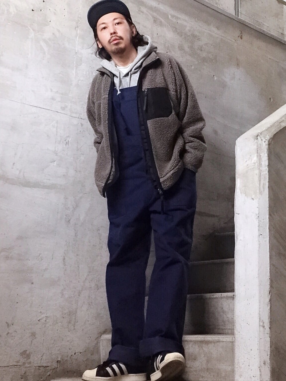 ヴィンテージ モールスキン サロペット French Vintage Moleskin Overalls | genre