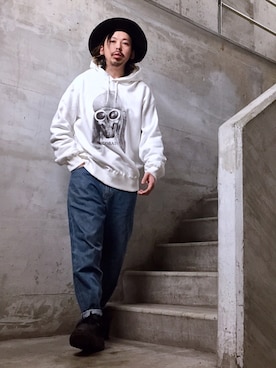 MasaakiOoueさん（メンズ・169cm）の冬コーディネート