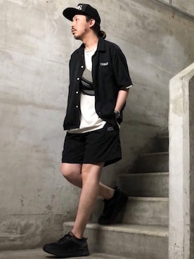 「lowjackDesign」｜MasaakiOoueさん（メンズ・169cm）の夏コーディネート