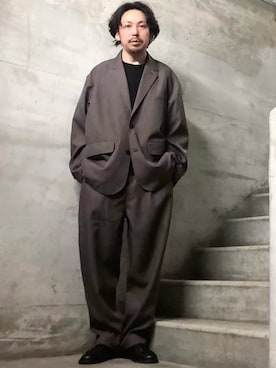 「ender products」｜MasaakiOoueさん（メンズ・169cm）の秋コーディネート