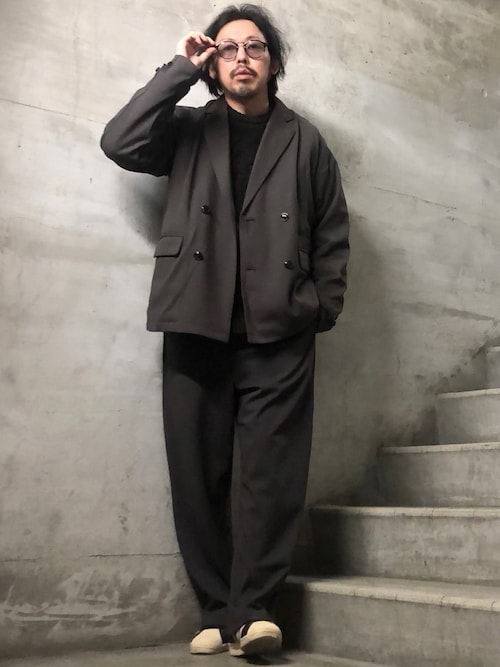 NUMBER (N)INEエアリースポンディッシュ/ ケーブルクルーネックニット 20210219060008864_500.jpg