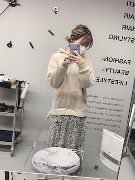 「北海道」｜「しまむら（シマムラ）のアイテム」を使った、まなかさん（レディース・158cm）の冬コーディネート