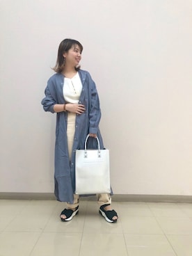 まっちゃんさん（レディース・151cm）の春コーディネート