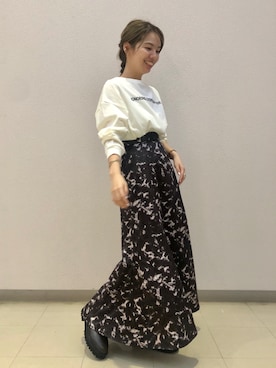 「べっこう柄」｜まっちゃんさん（レディース・151cm）の秋コーディネート