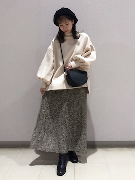 まっちゃんさん(レディース・151cm)の冬コーディネート