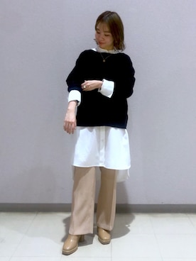 まっちゃんさん（レディース・151cm）の春コーディネート