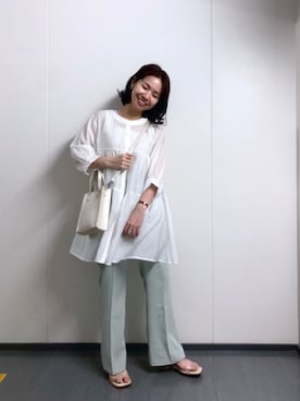まっちゃんさん（レディース・151cm）の春コーディネート