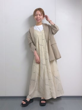 まっちゃんさん（レディース・151cm）の春コーディネート