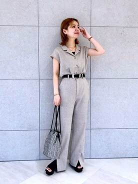 まっちゃんさん（レディース・151cm）の春コーディネート