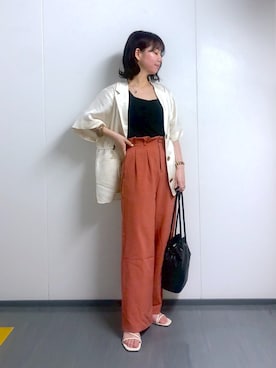 まっちゃんさん（レディース・151cm）の春コーディネート