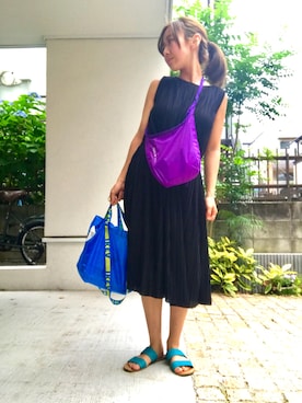 たみおとたまにこどもさん（レディース・153cm）の夏コーディネート