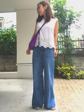 たみおとたまにこどもさん（レディース・153cm）の夏コーディネート