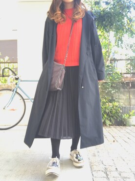 たみおとたまにこどもさん（レディース・152cm）の春コーディネート