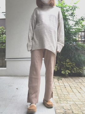 たみおとたまにこどもさん(レディース・154cm)の秋コーディネート