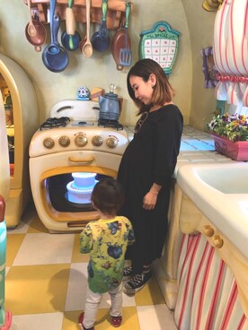 たみおとたまにこどもさん（レディース・153cm）の秋コーディネート