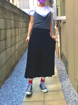 たみおとたまにこどもさん（レディース・153cm）の夏コーディネート