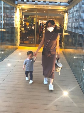 たみおとたまにこどもさん（レディース・153cm）の夏コーディネート